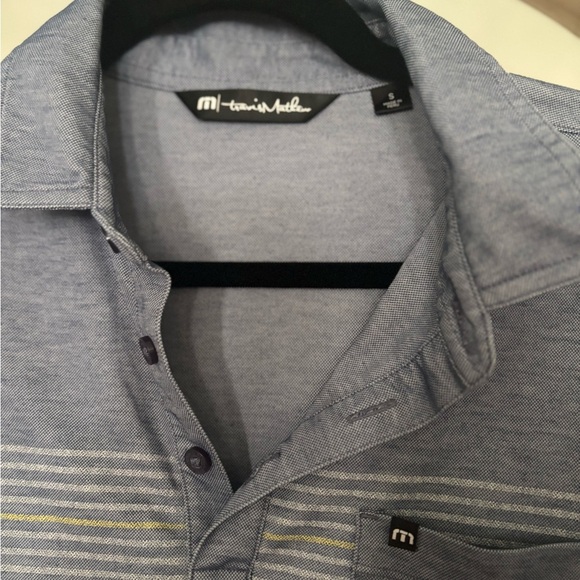 Travis Mathew Men’s Blue Polo - Picture 2 of 3